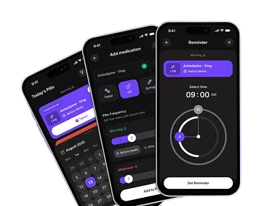 Modern smartphone showing colorful lottery results app